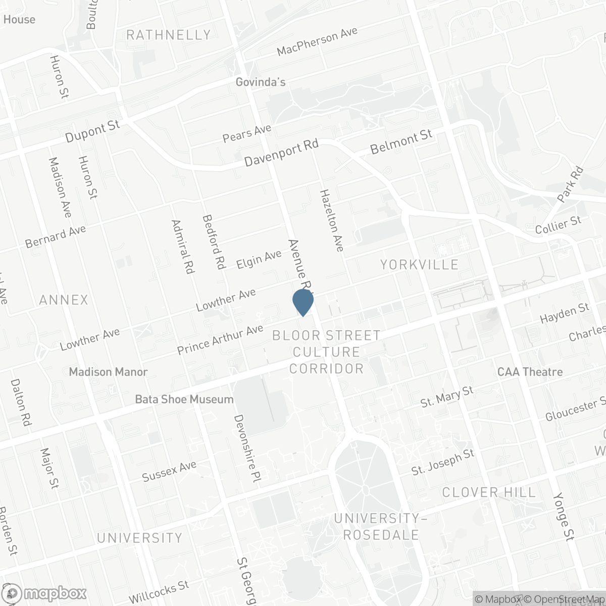 1802 - 38 AVENUE ROAD, Toronto, Ontario M5R 2G2